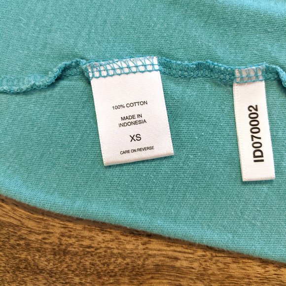 Turquoise NY&CO Paris Top (Size: X-Small) - Picture 6 of 9